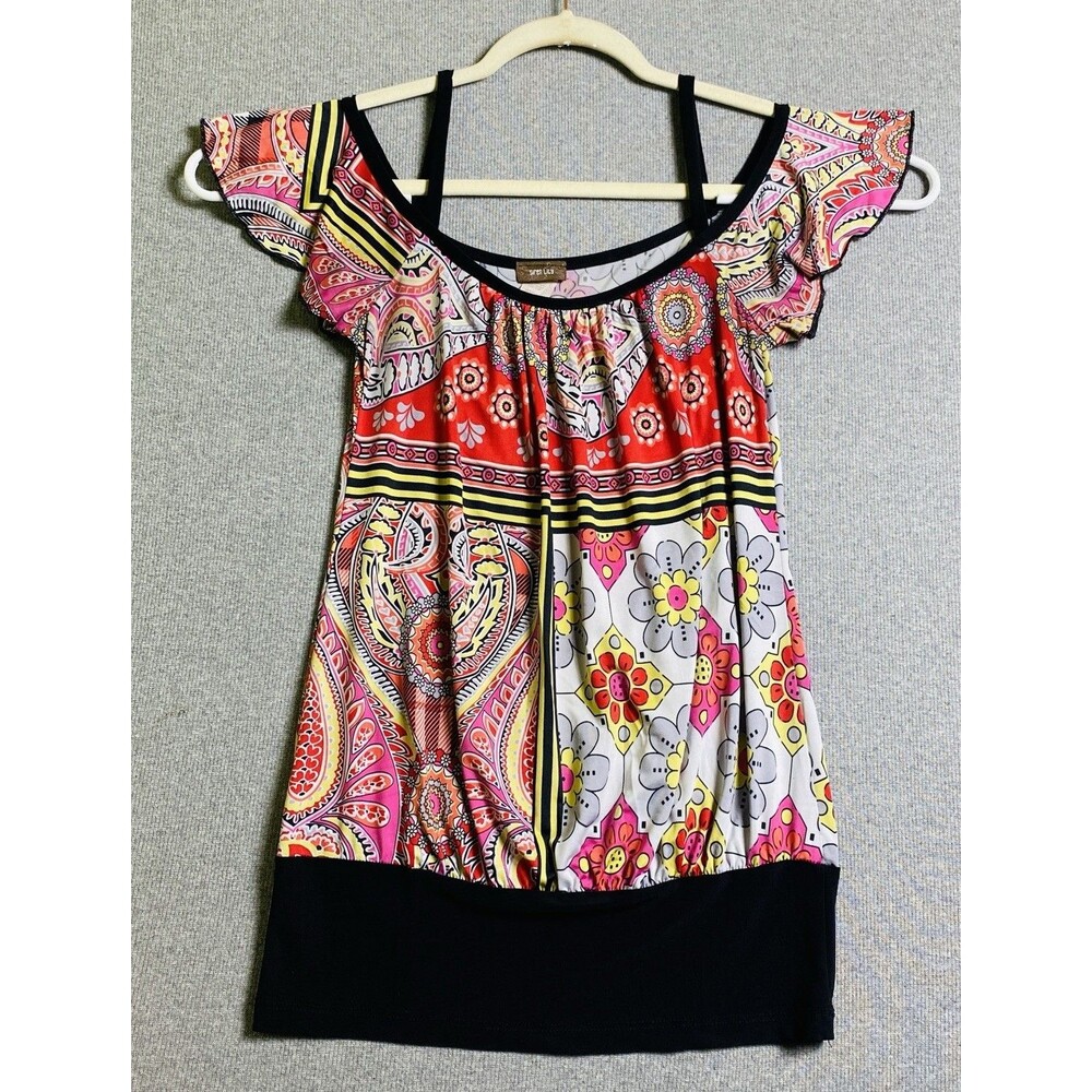 Siren Lily Blouse Size M Stretchy